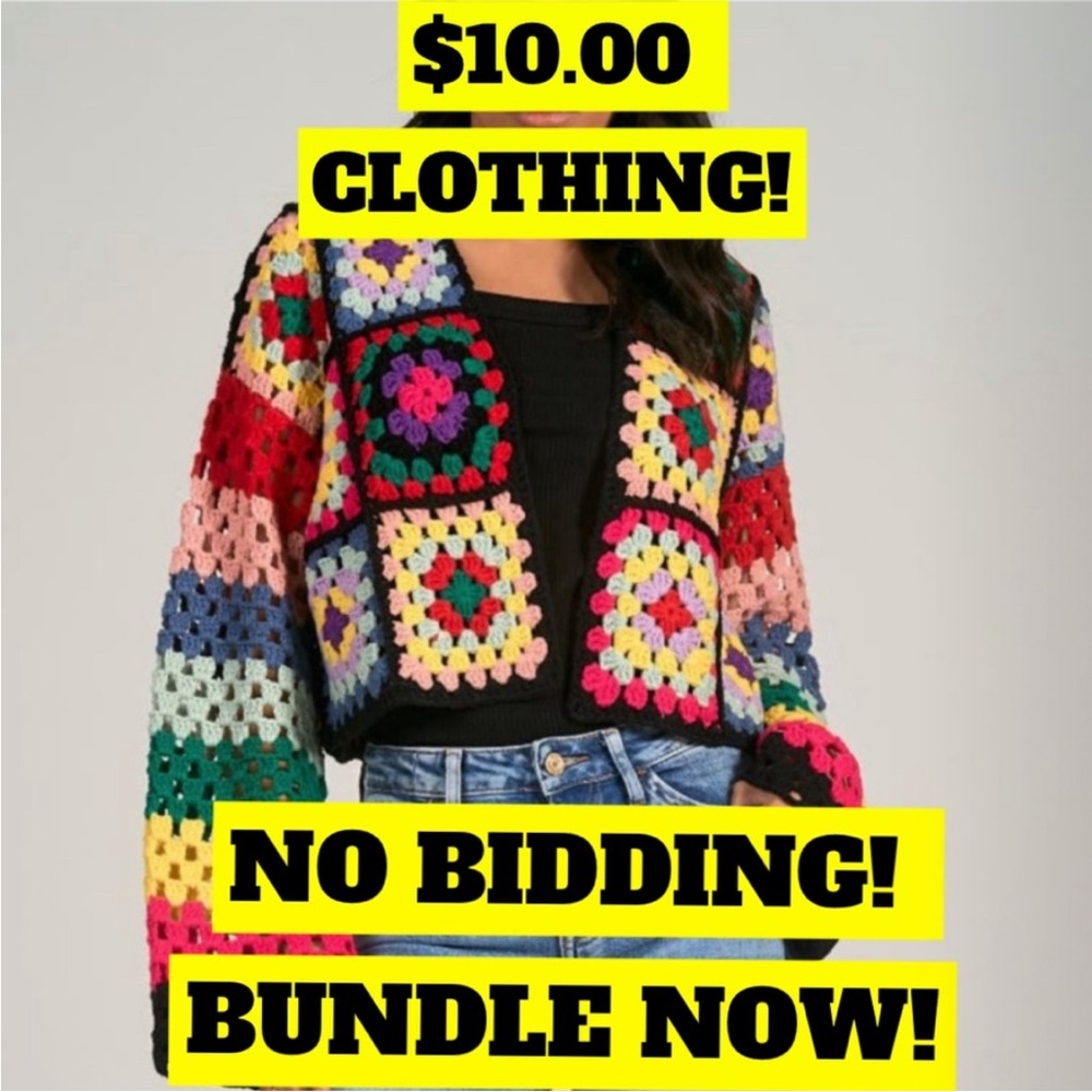 ❤️ 🛍️ RED HEART SUPER SALE! ❤️ CLOTHING $10, JEWELRY $5! INSTRUCTIONS BELOW - Picture 1 of 9